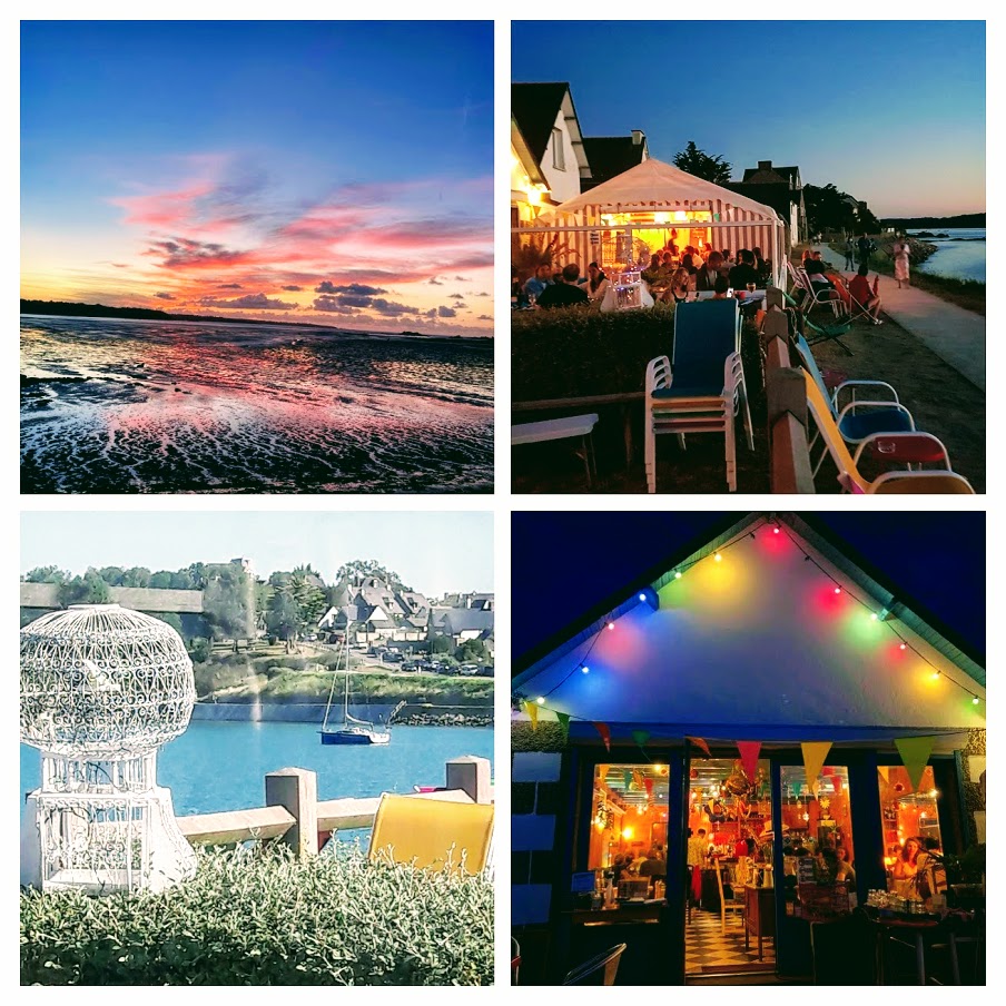 Un coin de paradis, un peu de musique, ambiance estivale, retour de pêche ou de plage.