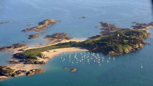 Le Buveur de Lune proche de Archipel des Ébihens 